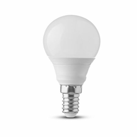 Žiarovka LED - E14, 4W, Studená biela, 320lm