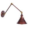 Nástenná historická lampa Provence v staro medenej farbe (3)