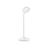 Elegantná stolová LED lampa s hladkými guľatými tvarmi v bielej farbe (1)Elegantná stolová LED lampa s hladkými guľatými tvarmi v bielej farbe (1)