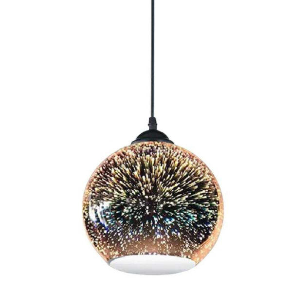 Moderné závesné svietidlo z kolekcie 3D Fireworks, priemer 25cm