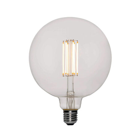 Edison žiarovka XXL G155 s čírym sklom – 7W, E27, Stmievateľná, 580lm