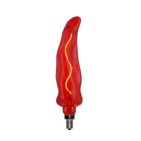 Žiarovka RED PEPERONE - E14, 3W, 90lm, Stmievateľná