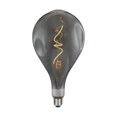 Vintage Filament žiarovka ELEGANCE A165, dymová - 5W, E27, 150lm, Stmievateľná, Teplá biela | Daylight Italia