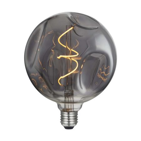 Vintage Filament žiarovka LUXURY G140, dymová - 5W, E27, 150lm, Stmievateľná, Teplá biela