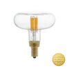 Priehľadná LED žiarovka - DASH D66, 4W, E14, 300lm, 2700K, Teplá biela, Stmievateľná | Daylight Italia