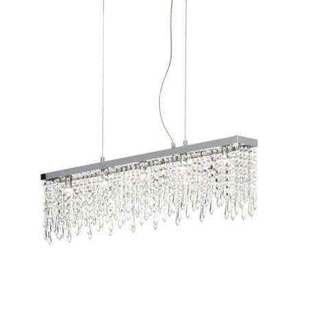 Sklenený závesný luxusný luster GIADA SP5 | Ideal Lux