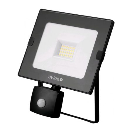 20W SLIM LED reflektor so senzorom, 1610lm, Studená biela.
