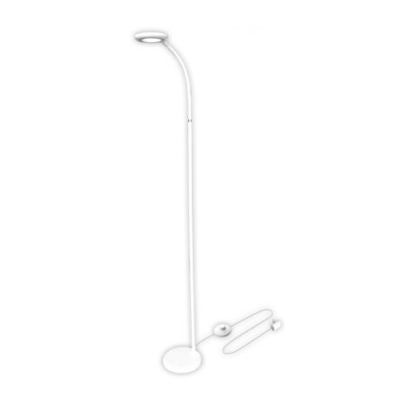 LED Stojacia lampa Angel, 12W, 500lm, biela farba | Avide