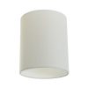 Tienidlo na lampu v bielej farbe s priemerom 15cm