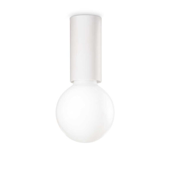 Kovové svietidlo na strop PETIT PL1, biela farba | Ideal Lux