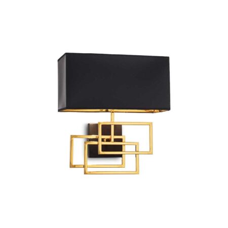 Dizajnové moderné nástenné svietidlo LUXURY AP1 v mosadznej farbe | Ideal Lux