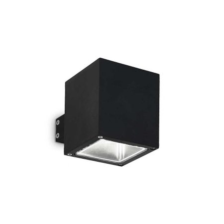 Exterierové nástenné svietidlo SNIF AP1 SQUARE, čierna farba