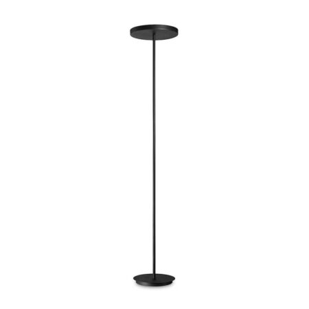 Jednoduchá stojacia lampa COLONNA PT4, čierna farba
