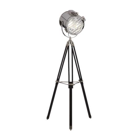 Stojacia lampa s dreveným statívom KRAKEN PT1 | Ideal Lux