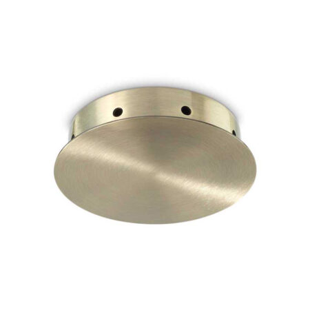 Magnetická rozbočovacia stropná rozeta pre 8 svietidiel v mosádznej farbe | Ideal Lux