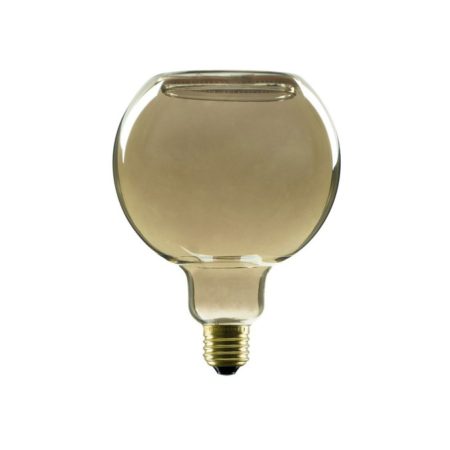 LED Globe G125 Dymová dizajnová žiarovka 6W, 1900K, 220lm, Stmievateľná