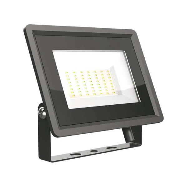 LED Reflektor, F-SERIES, 50W, Studená biela, 4300lm, čierny