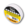 Profesionálna elektroizolačná páska PVC, Entac, 0,13x15 mm, biela farba, balenie 10m