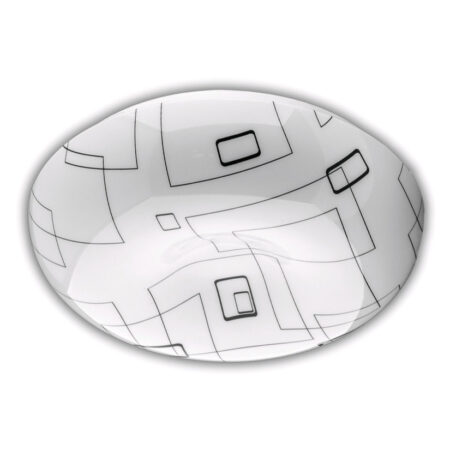 Stropné dizajnové okrúhle LED svietidlo JELLY, 18W, 1600lm