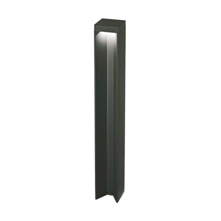 LED záhradná stojacia lampa KURT PT 3000K, IP54, čierna farba | Ideal Lux
