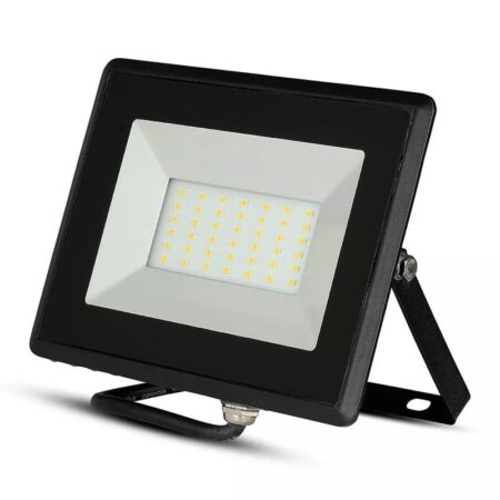 Reflektor LED E-Series 50W, Denná biela, 4000K, 4250lm, čierny
