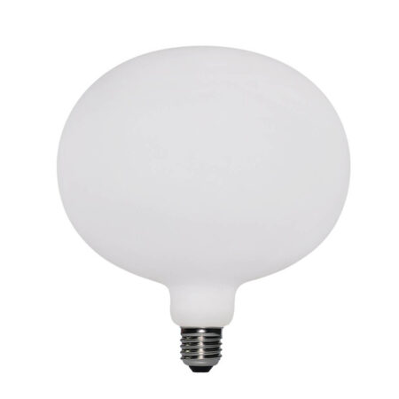 LED porcelánová žiarovka Delo, 6W, E27, Stmievateľná