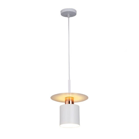 Závesná lampa NORDIC v bielom farebnom prevedení
