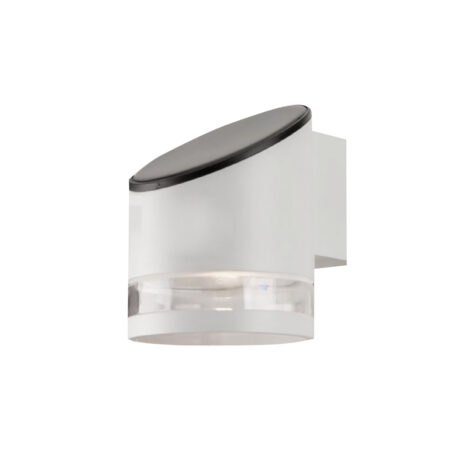 Záhradná LED lampa so solárnym panelom 1W, IP44, biela farba