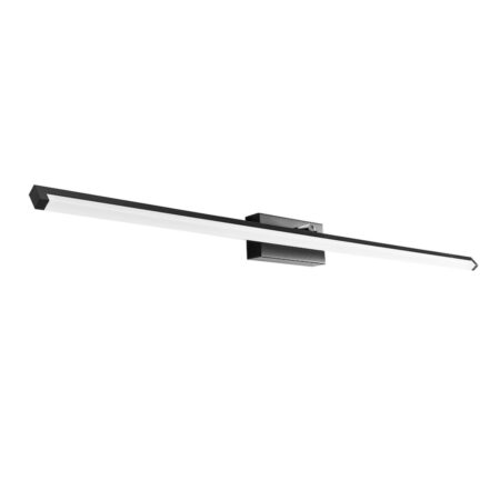 Nástenné svietidlo LED v čiernej farbe, 95cm, 20W