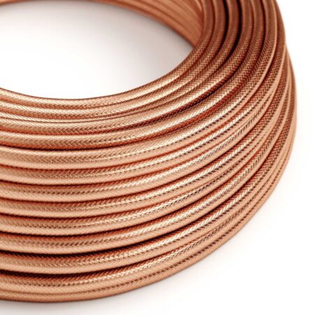 Elektrický kábel potiahnutý červenou medenou vrstvou, 3 x 0.75mm, 1 meter
