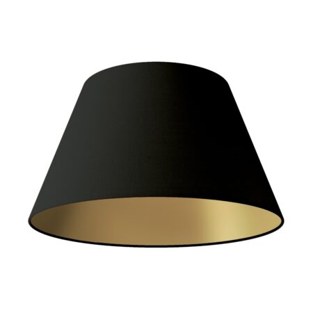 Tienidlo pre závesnú lampu Impero M, Black cinette - gold