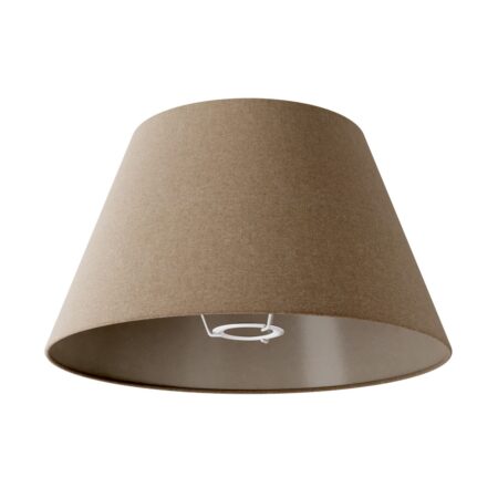 Tienidlo pre podlahovú lampu alebo nástenné svietidlo - Impero M, Brown wool